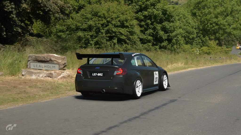 Subaru WRX STi Isle of Man, twin turbo LS7 swapped